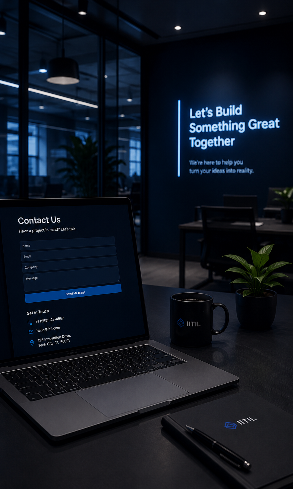 Contact visualization